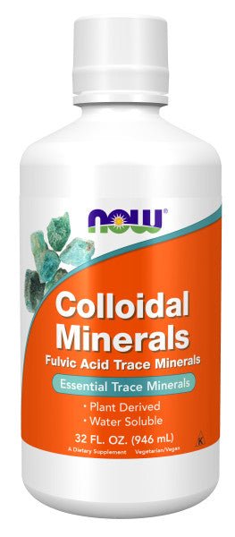 Colloidal Minerals - Essential Trace Minerals, Plant Derived, Unflavored