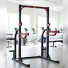Compact Half Cage - Muscle D Fitness - Bar & Plate Storage and Dip Station Included
