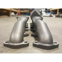 Competition T-6 24V 0* Stainless Diesel Exhaust Manifold