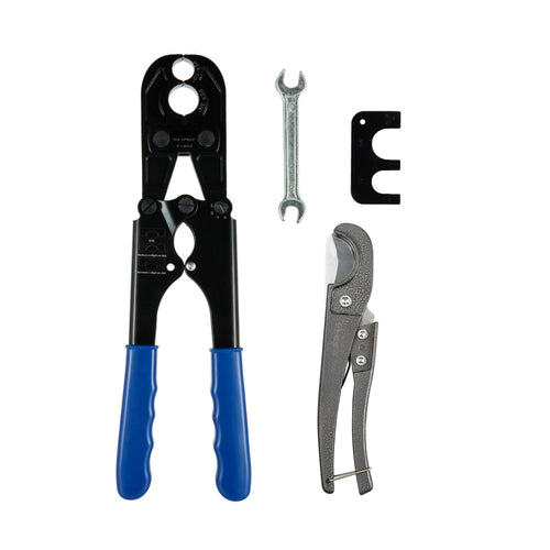 PEX Crimping Tool, HK-1824+ Cutter Plumbingsell