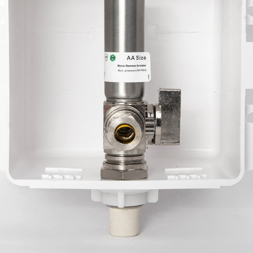 1/2" CPVC PPE Intet, Dishwasher Outlet Box, with Copper Water Hammer Arrestor Plumbingsell
