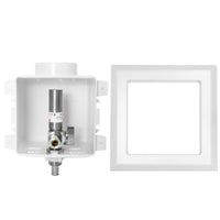 1/2" PEX Crimp (F1807) Inlet, Dishwasher Outlet Box, With Copper Water Hammer Arrestor Plumbingsell