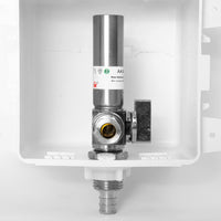 1/2" PEX Crimp (F1807) Inlet, Dishwasher Outlet Box, With Copper Water Hammer Arrestor Plumbingsell