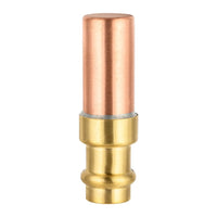 1/2" Copper Press Connection, Copper Water Hammer Arrestor Plumbingsell