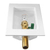 1/2" Sweat Inlet, Ice Maker Outlet Box, with Copper Water Hammer Arrestor Plumbingsell