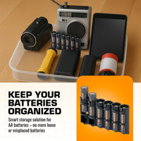 Slimline AA 6 Pack (Black)