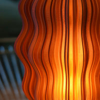Cordless Mini Wavy Lamp