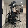 Megatron Corner Gym - Muscle D Fitness - Leg Extension/Leg Curl - Cable Fly - Functional Column - Chest Press - Seated Row - Lat Pulldown
