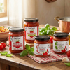 Così Com’è, Red Datterino Tomato Sauce with Basil – 10.23 oz (290 g)