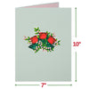 Lovely Roses Bouquet Oversized Pop Up Card with Keepsake