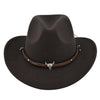 The Cleveland - Classic Bar Cowboy Hat - Wool Felt, Stylish & Durable
