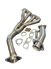 SPDZ1 K24 High-Flow Tri-Y Header with High-Flow Connection Pipe | 2002-2006 Honda CR-V RD4 & 2003-2011 Honda Element | K24
