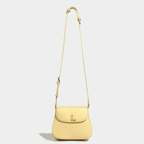 Luxury Retro Cowgirl Saddle Bag | Genuine Leather Brown Handbag