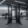 Muscle D Fitness 88" Dual Adjustable Pulley – Compact Cable Machine