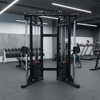 Muscle D Fitness 88" Dual Adjustable Pulley – Compact Cable Machine