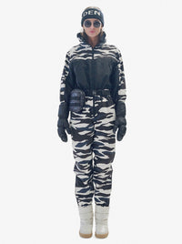 Powder Suit - Zebra