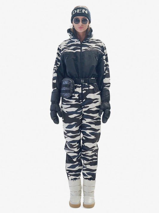 Powder Suit - Zebra