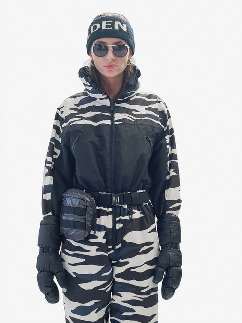 Powder Suit - Zebra