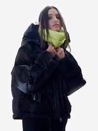 Short Down Puffer - Black
