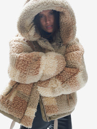 Sherpa Down Puffer - Natural Mix