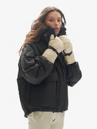 Puffy Mitten - Canvas