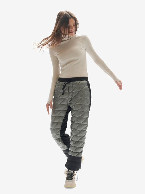 Hybrid Down Sweatpant - Slate Gray