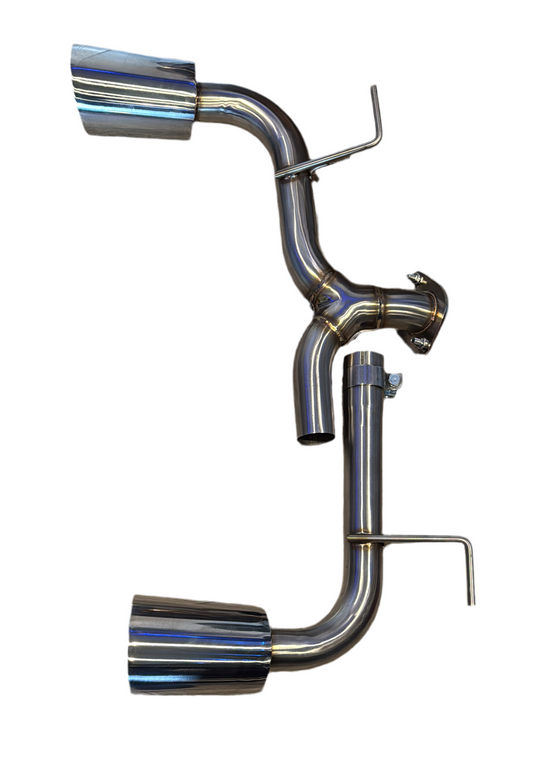 SPDZ1 5" Tip Stainless Steel Axle Back Exhaust Dual Wall Tips For 2022+ Subaru BRZ & Toyota GR86