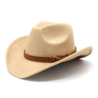 The Maverick - Classic Cowboy Hat - Durable Cotton, Stylish & Comfortable for All Seasons