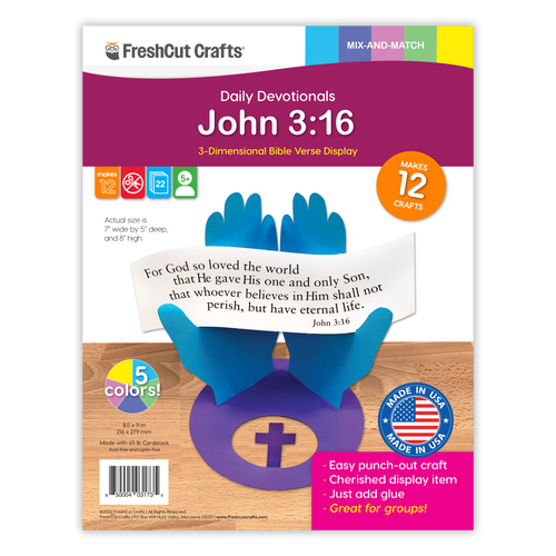 John 3:16 3-D Display