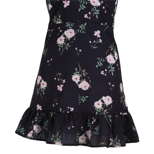 Boho Floral Summer Dress