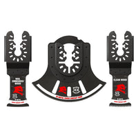 Diablo DOU3BS 3 pc Universal Fit Bi-Metal Oscillating Blade Set (3-Piece)