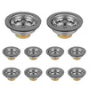 3-1/2" Kitchen Sink Drain w/ Basket