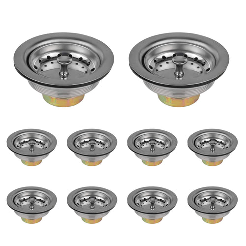 3-1/2" Kitchen Sink Drain w/ Basket
