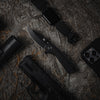 The Peasant Folding Pocket Knife Giftset for Men and Women (Black) Holtzman's Gorilla Survival