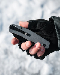 The Clip Point Folding Pocket Knife Giftset for Men and Women (Black and Orange)