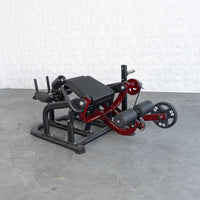 Pro Strength Prone Leg Curl - Muscle D Fitness - Adjustable Plate Loaded Hamstring Machine