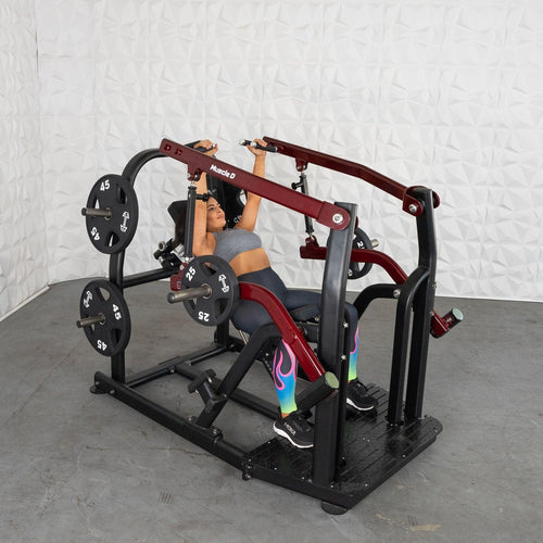 Muscle D Pro Strength Iso-Lateral Incline Press – Plate Loaded