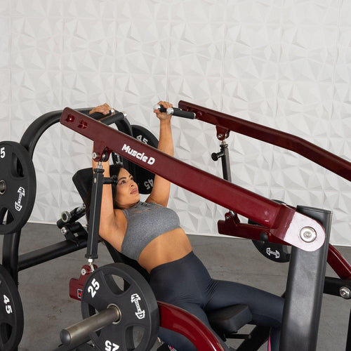 Muscle D Pro Strength Iso-Lateral Incline Press – Plate Loaded
