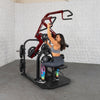 Pro Strength Rotary Lat Pull-Down - Muscle D Fitness - Premium - Adjustable - Plate Loaded - Lat Training