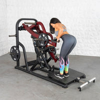Muscle D Fitness Pro Strength Dynamic Row | Plate-Loaded Back Machine