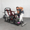 Muscle D Fitness Pro Strength Dynamic Row | Plate-Loaded Back Machine
