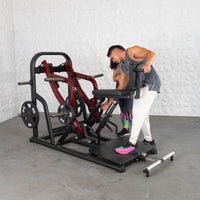 Muscle D Fitness Pro Strength Dynamic Row | Plate-Loaded Back Machine