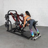 Muscle D Fitness Pro Strength Dynamic Row | Plate-Loaded Back Machine