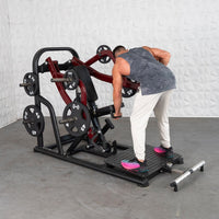 Muscle D Fitness Pro Strength Dynamic Row | Plate-Loaded Back Machine