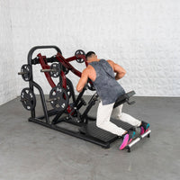 Muscle D Fitness Pro Strength Dynamic Row | Plate-Loaded Back Machine
