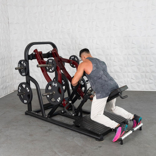 Muscle D Fitness Pro Strength Dynamic Row | Plate-Loaded Back Machine