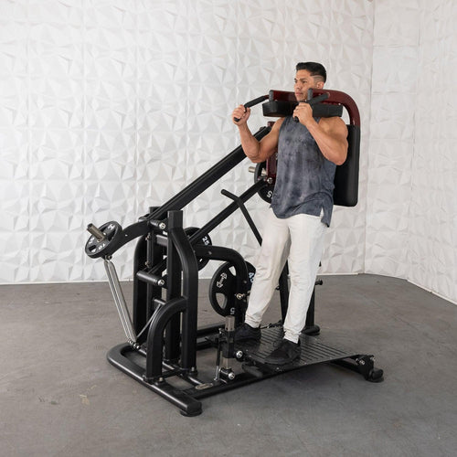 Pro Strength Drop Squat - Muscle D Fitness - Adjustable Plate Loaded Squat Machine