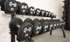Pro Urethane Dumbbells - Muscle D Fitness - Quality Knurled Handles - Solid Design