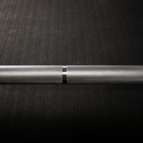 7' Hard Chrome Triple Bearing Olympic Bar - Muscle D Fitness - Precision Performance Grade Knurling