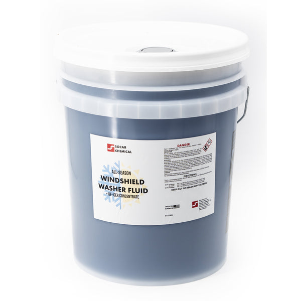 SOCAR Windshield Washer Fluid & De-Icer Concentrate - All-Season Formula Socar Chemical